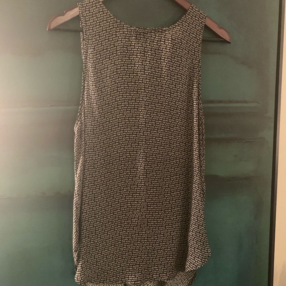 Haute Hippie Open Back Tank